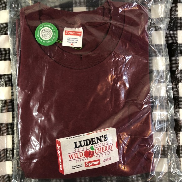 Supreme Other - Supreme Luden’s Wild Cherry Tee Cough Drops Tee